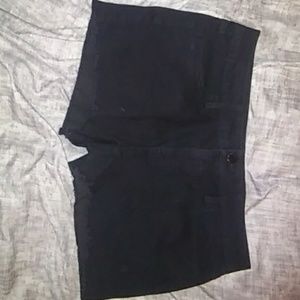 Black shorts